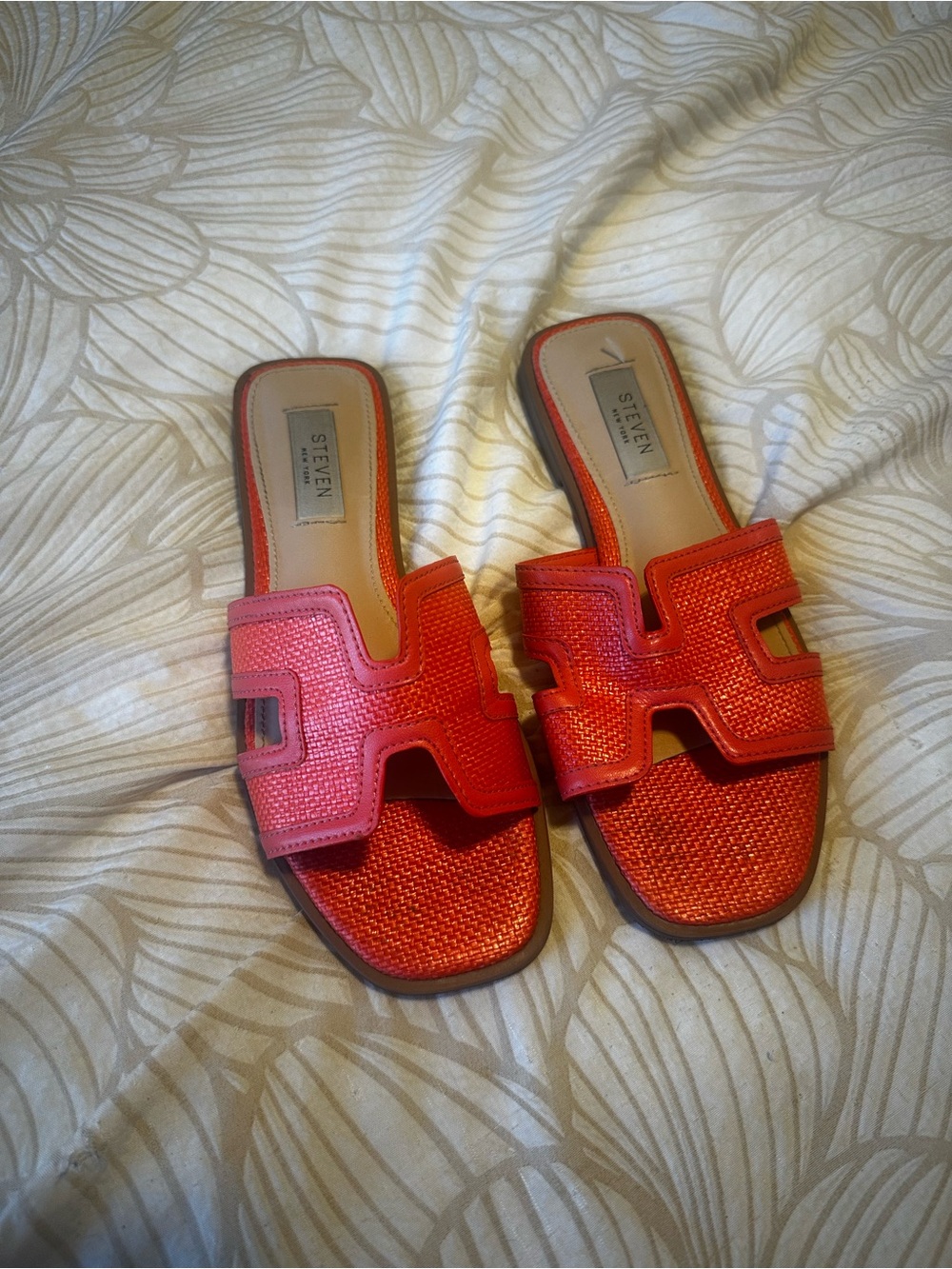 Steven By Steve Madden Coral Cutout Slide Sandals